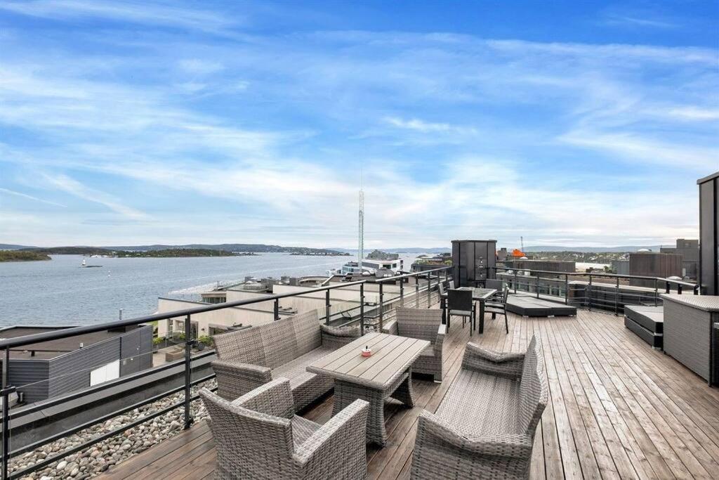 Tjuvholmen / Aker Brygge - Most Expensive Area In Oslo! Appartement Buitenkant foto
