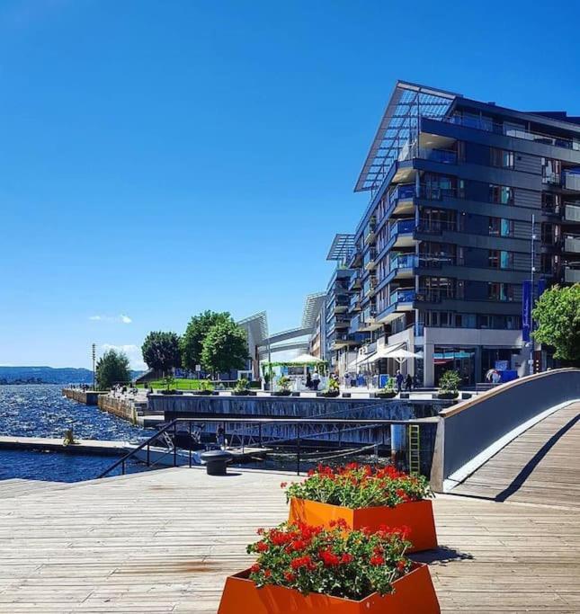Tjuvholmen / Aker Brygge - Most Expensive Area In Oslo! Appartement Buitenkant foto