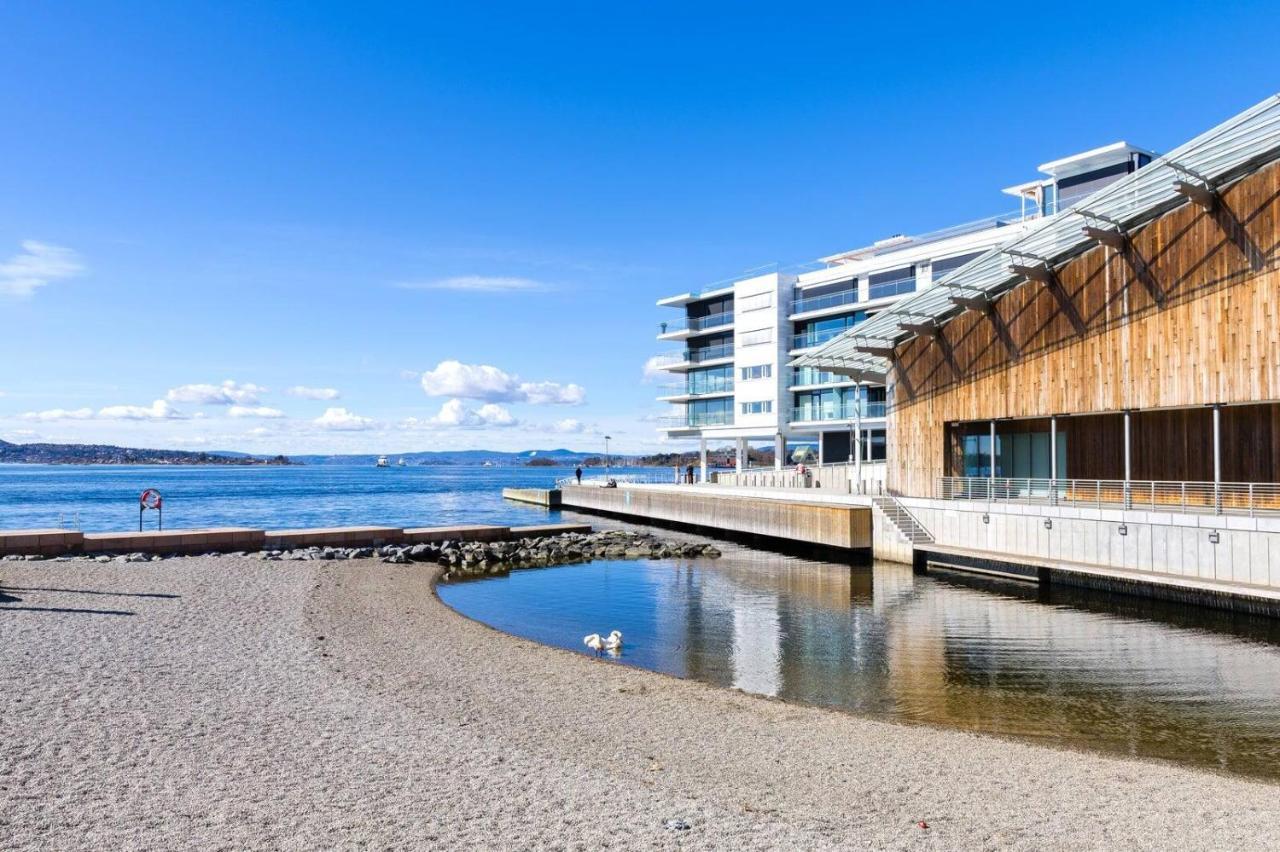 Tjuvholmen / Aker Brygge - Most Expensive Area In Oslo! Appartement Buitenkant foto