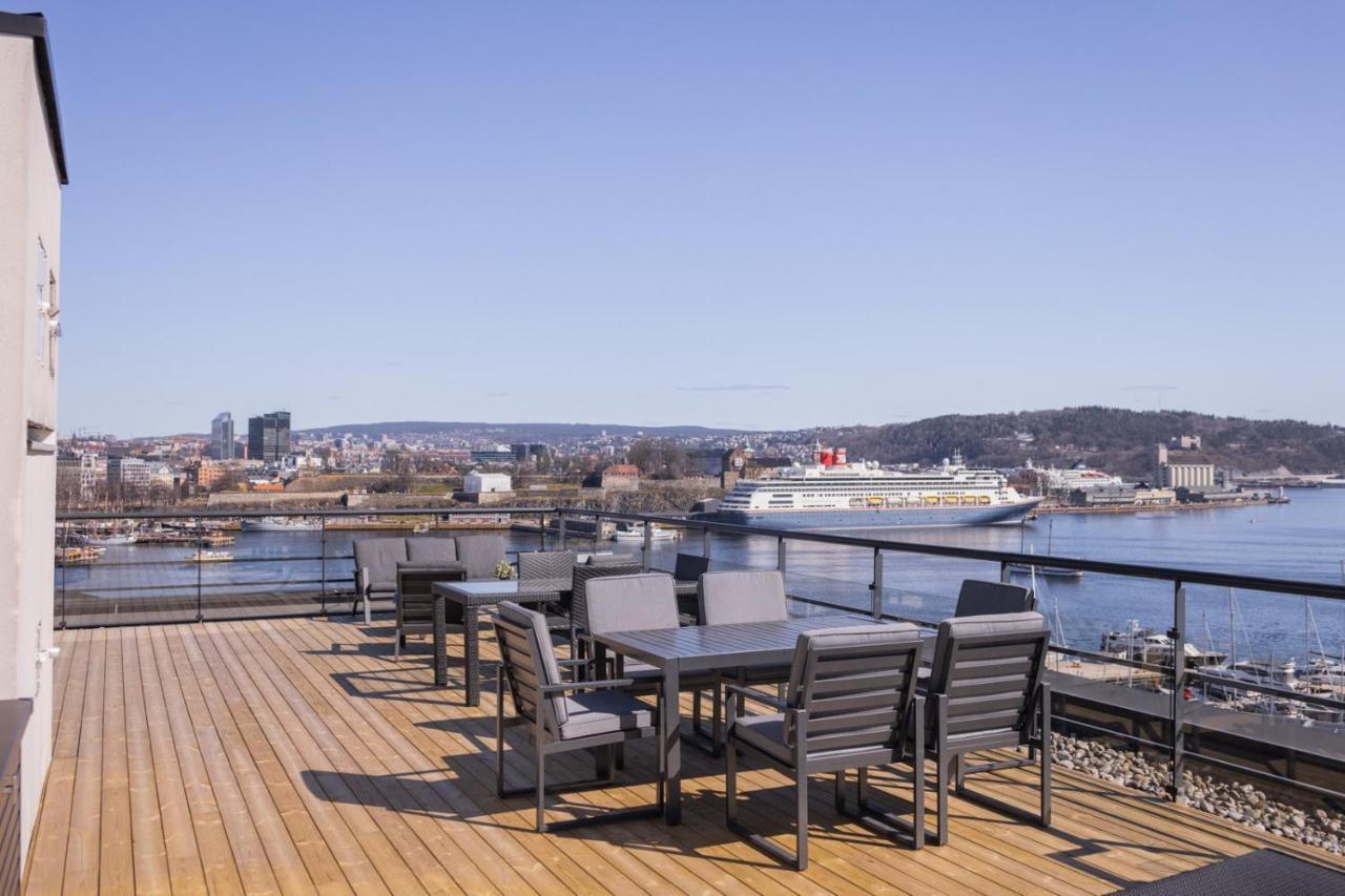Tjuvholmen / Aker Brygge - Most Expensive Area In Oslo! Appartement Buitenkant foto